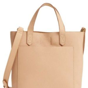 Madewell Small Transport Leather Crossbody Blush pink